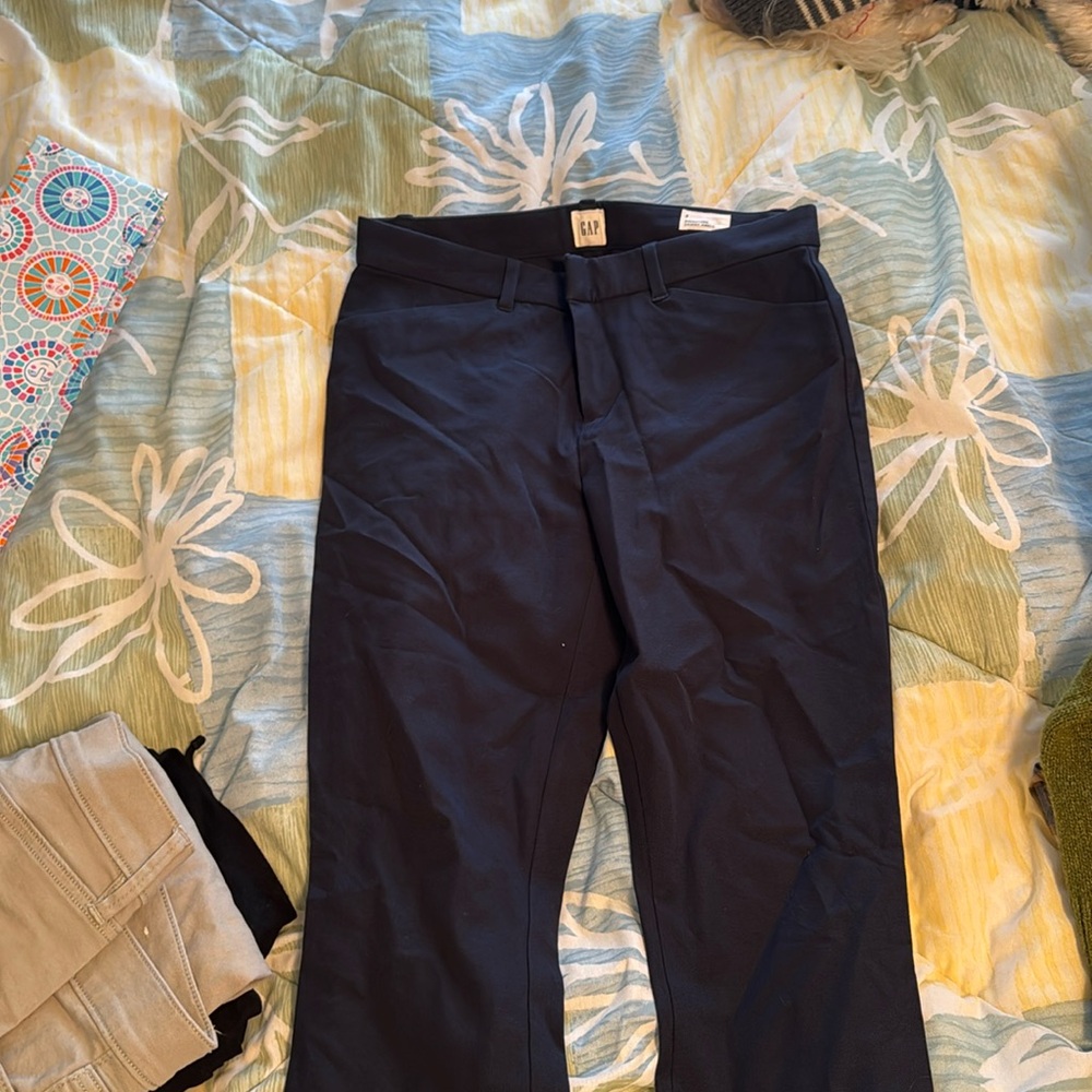 Navy blue work pants